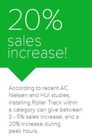 20 percent sales increase!